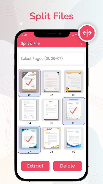 Split & Merge PDF files Schermafbeelding 4