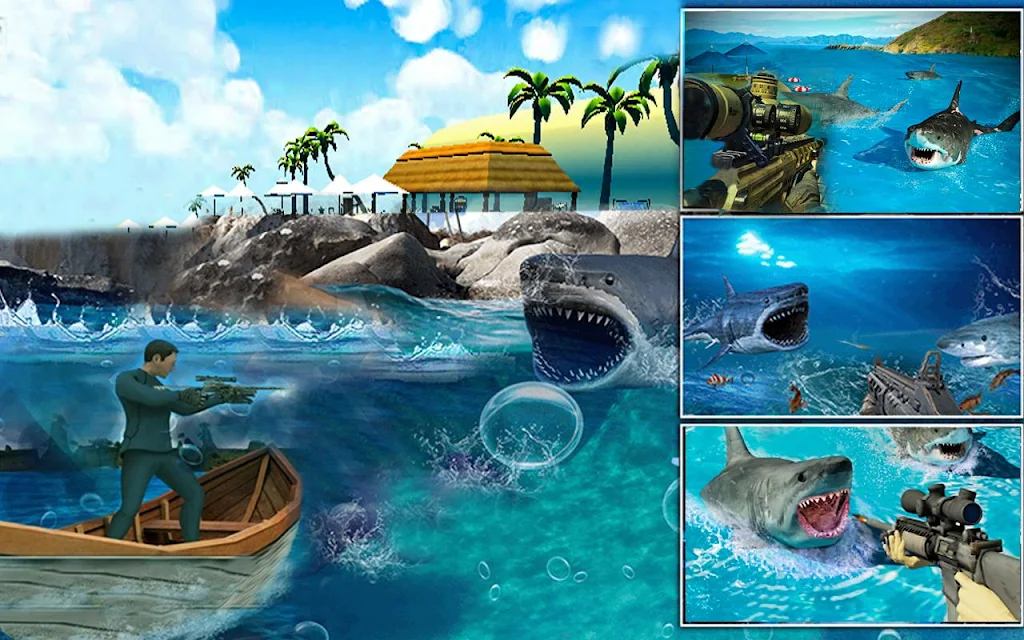 Real Whale Shark Hunting Games Screenshot 4