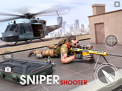 Fps Sniper Gun Shooter Games Скриншот 1