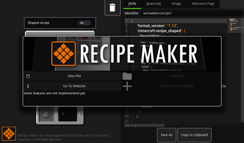 Crafting Table Recipe Maker Capture d’écran 1