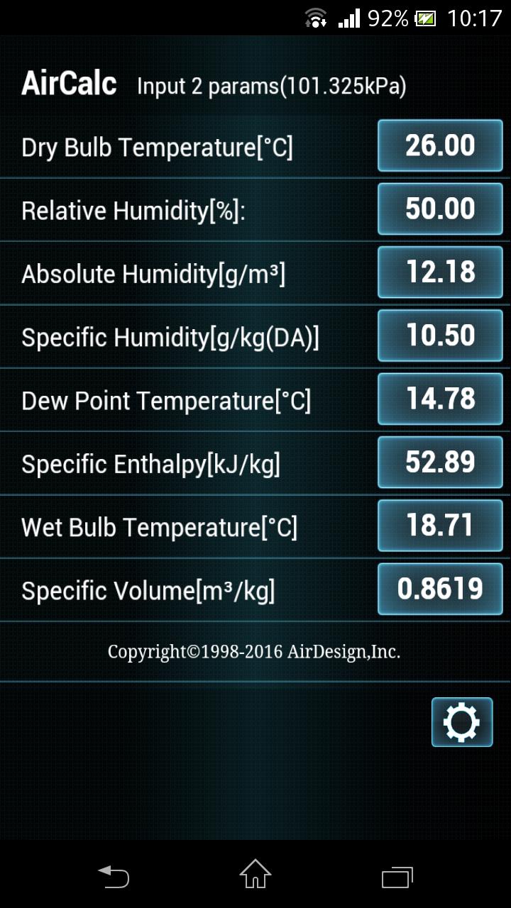 AirCalc for Android स्क्रीनशॉट 1