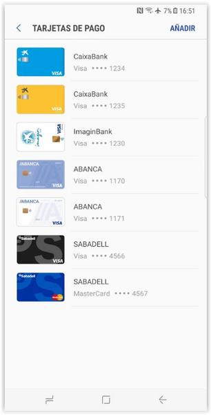 Samsung Wallet (Samsung Pay) Captura de pantalla 3