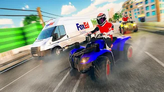 ATV Quad Bike Traffic Race应用截图第2张