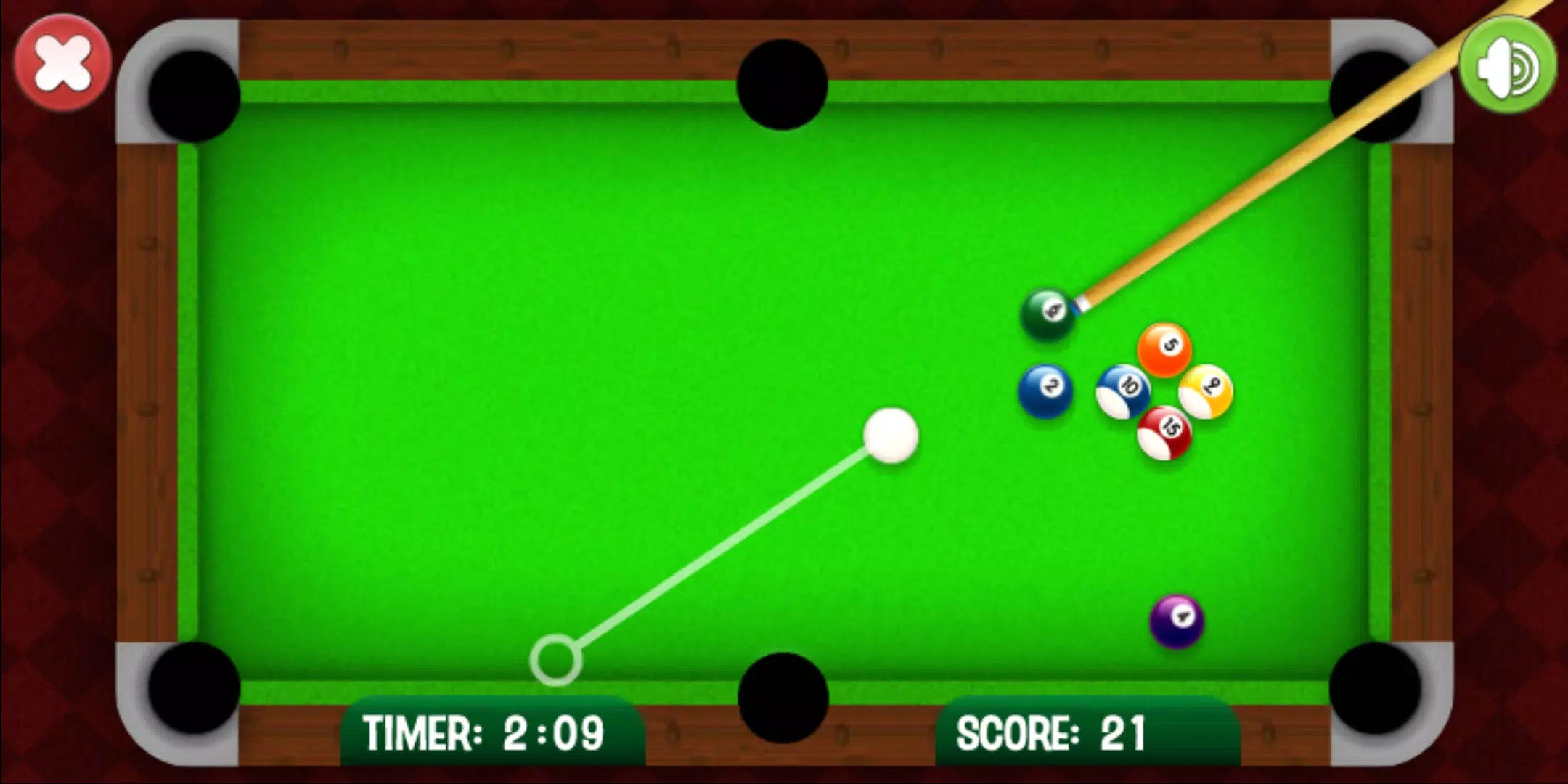 8 Ball Billiards 스크린샷 4