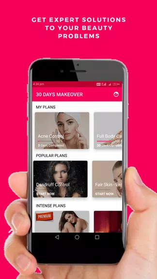 30 Days Makeover - Beauty Care स्क्रीनशॉट 1