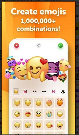 Emoji Up genmoji maker sticker应用截图第2张