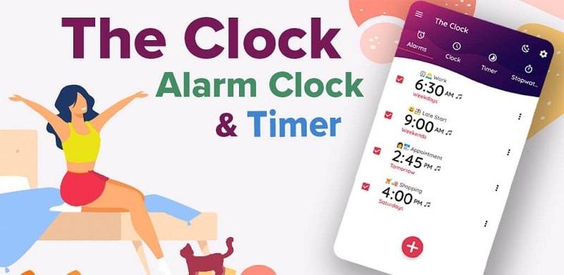 The Clock: Alarm Clock & Timer Screenshot 1