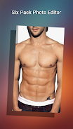 Six Pack Photo Editor स्क्रीनशॉट 1