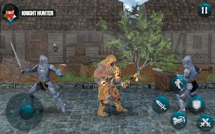 Real Knights Fighting Game Schermafbeelding 1