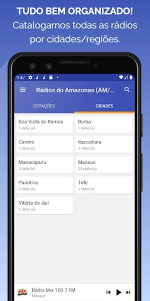 Rádios do Amazonas (AM/FM) 스크린샷 2