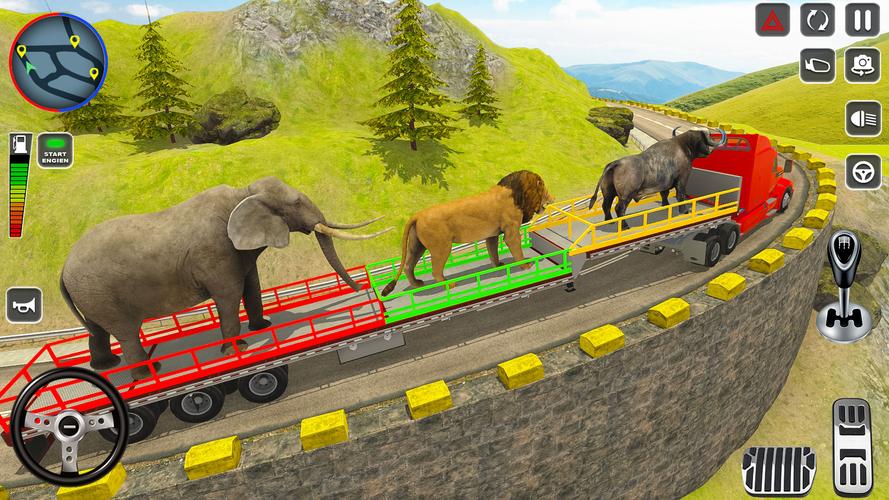 Wild Animal Truck Transporter স্ক্রিনশট 2