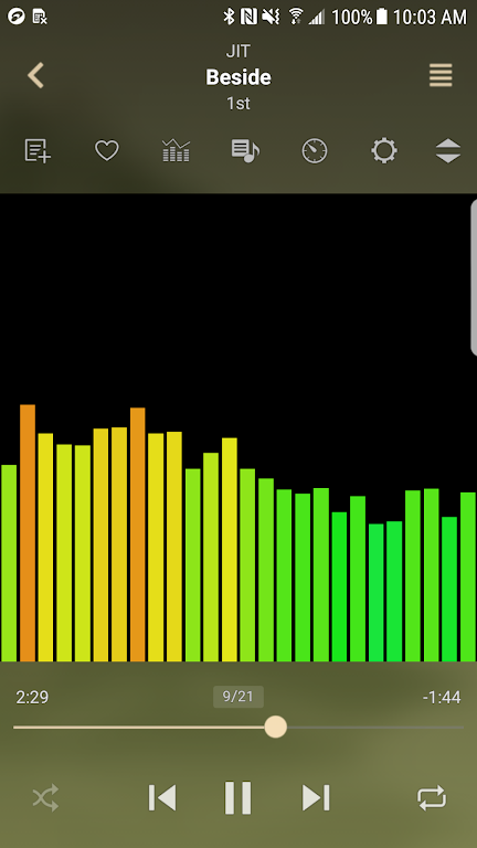 jetAudio+ Hi-Res Music Player स्क्रीनशॉट 4