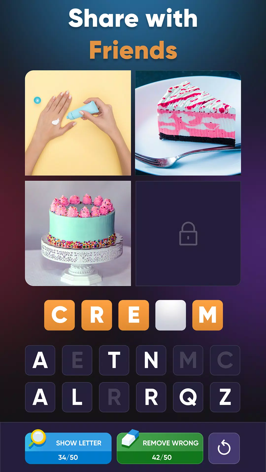 4 Pics Association Word Puzzle Capture d’écran 3