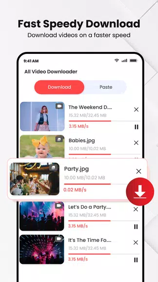 Video Downloader App - Mesh Capture d’écran 3