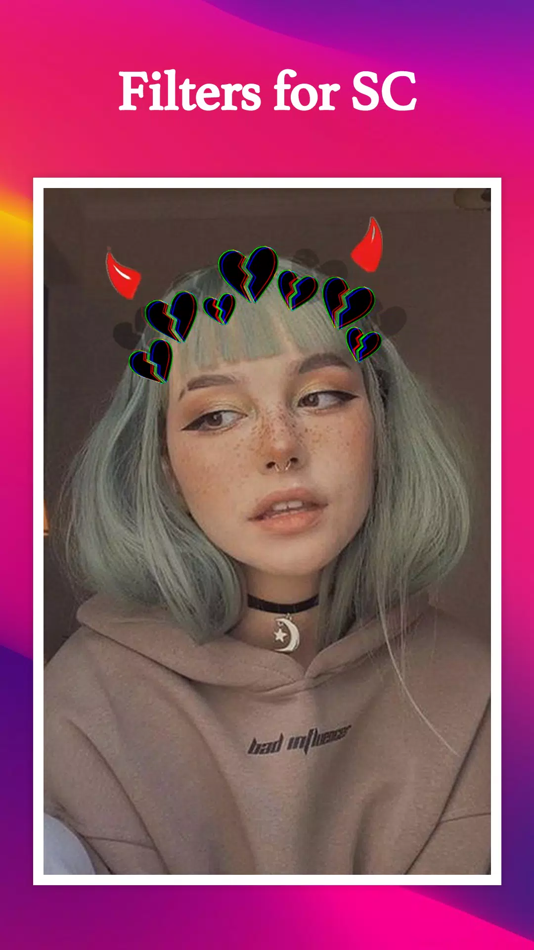 Filters for SC & Stickers Captura de pantalla 1