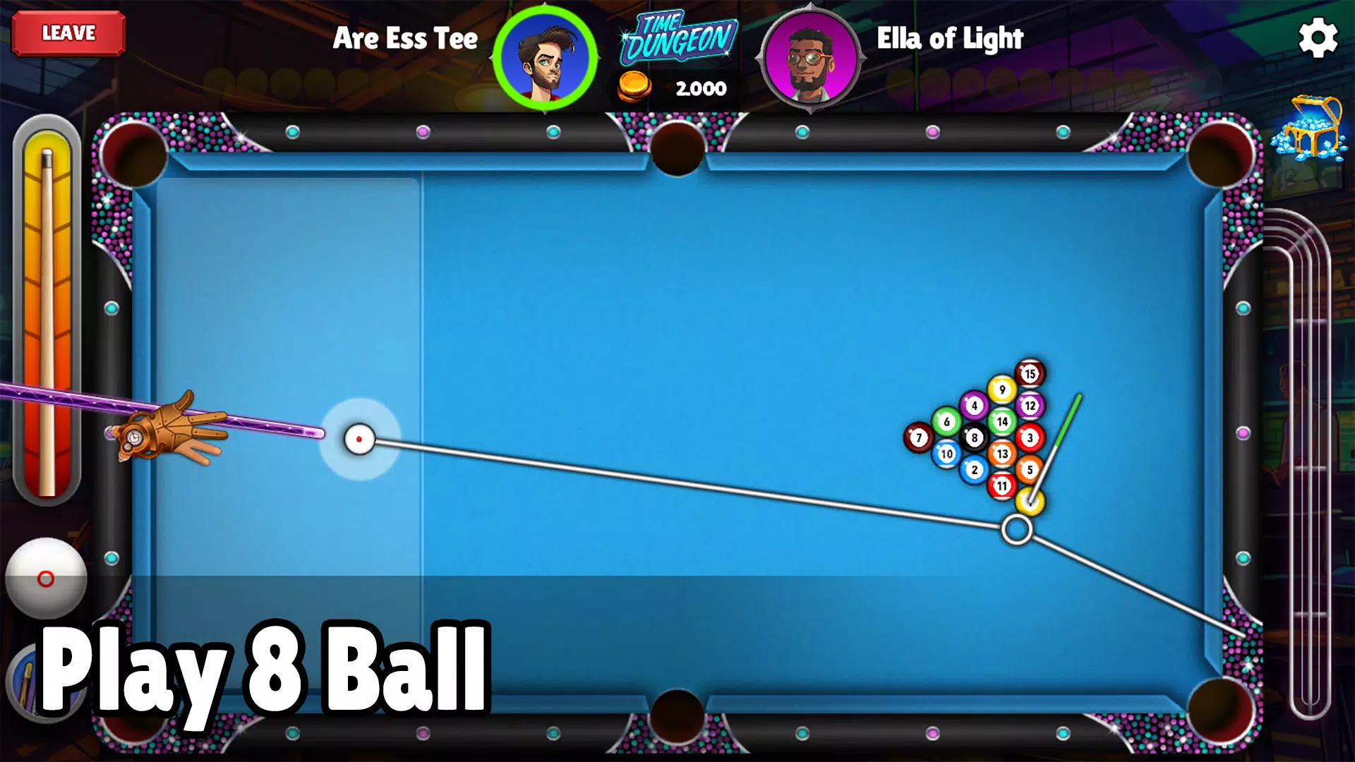 PoolStrike 8 ball pool offline স্ক্রিনশট 1