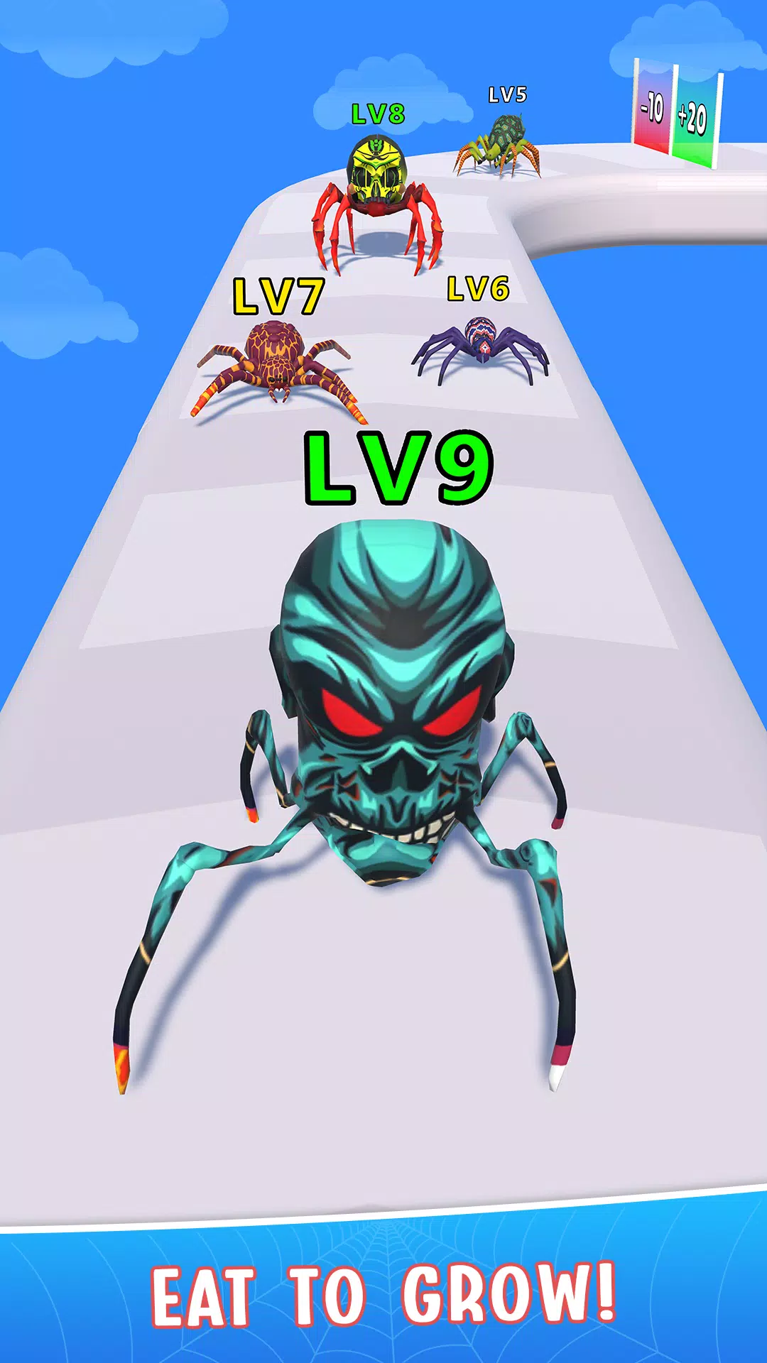 Spider Run: Spider Evolution Tangkapan skrin 3