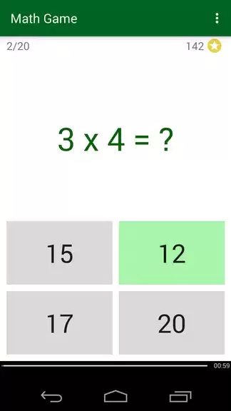Schermata Math games offline 2