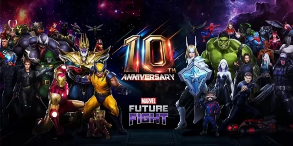 Marvel Future Fight의 10 년 축하 행사 : 새로운 이벤트 및 로그인 보너스 공개