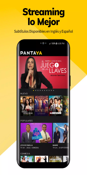 Pantaya - Streaming in Spanish應用截圖第1張