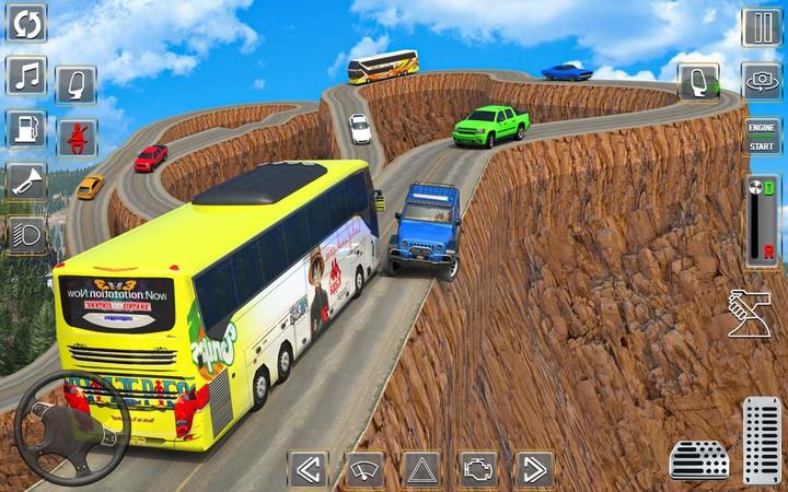 Uphill Offroad Bus Simulator Ảnh chụp màn hình 4