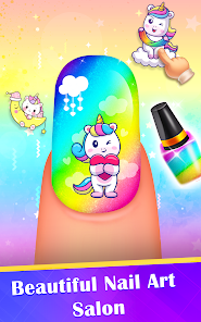 Nail polish game nail art Capture d’écran 1