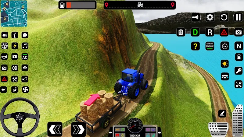 Tractor Trolly Driving Games Screenshot 3