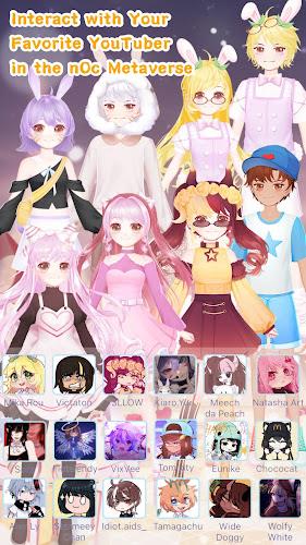 nOc: Avatar Dress Up Chat Game 스크린샷 1