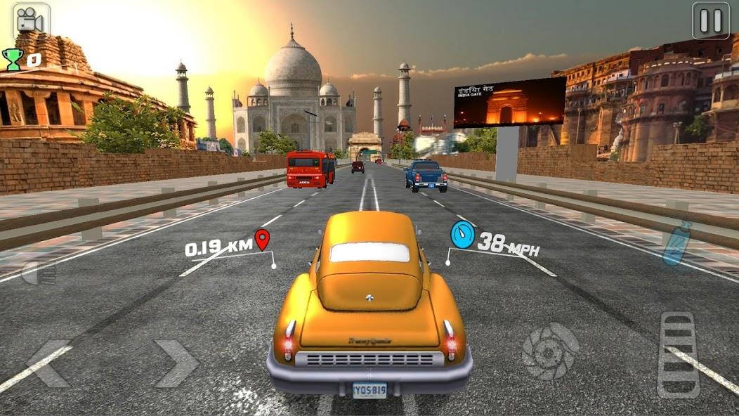 Classic Car Games Race America Mod ဖန်သားပြင်ဓာတ်ပုံ 3