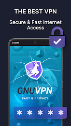 GnuVPN - Fast and Secure VPN Скриншот 2