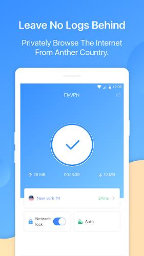 FlyVPN - 全球VPN，無限制的網路跳板應用截圖第1張