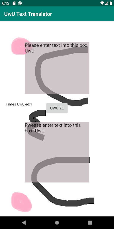 UwU Text Translator Screenshot 2