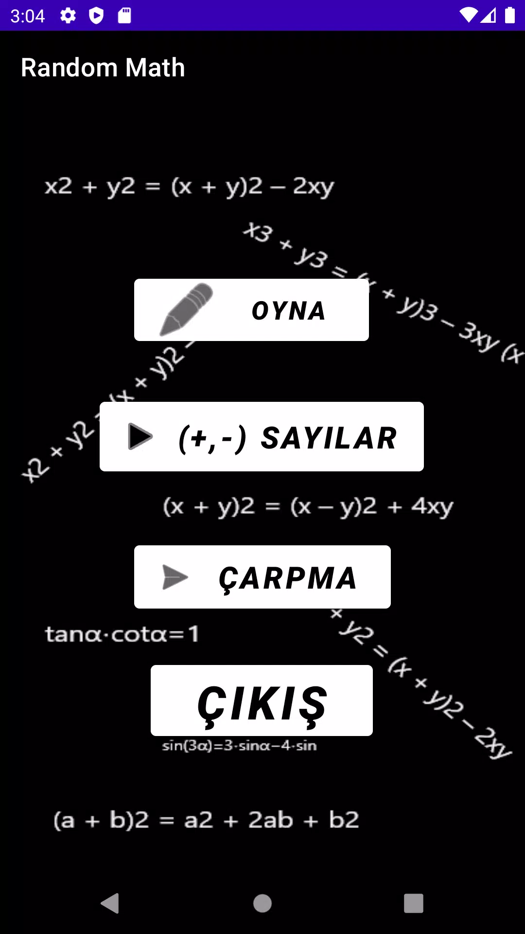 Schermata Random Math 1
