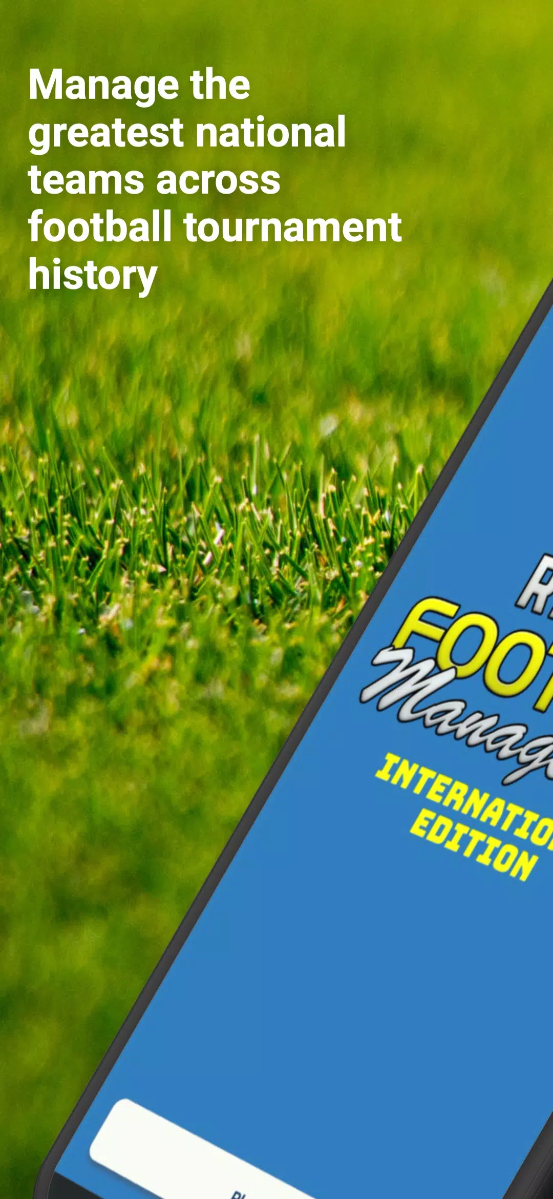 Schermata International Football Manager 1