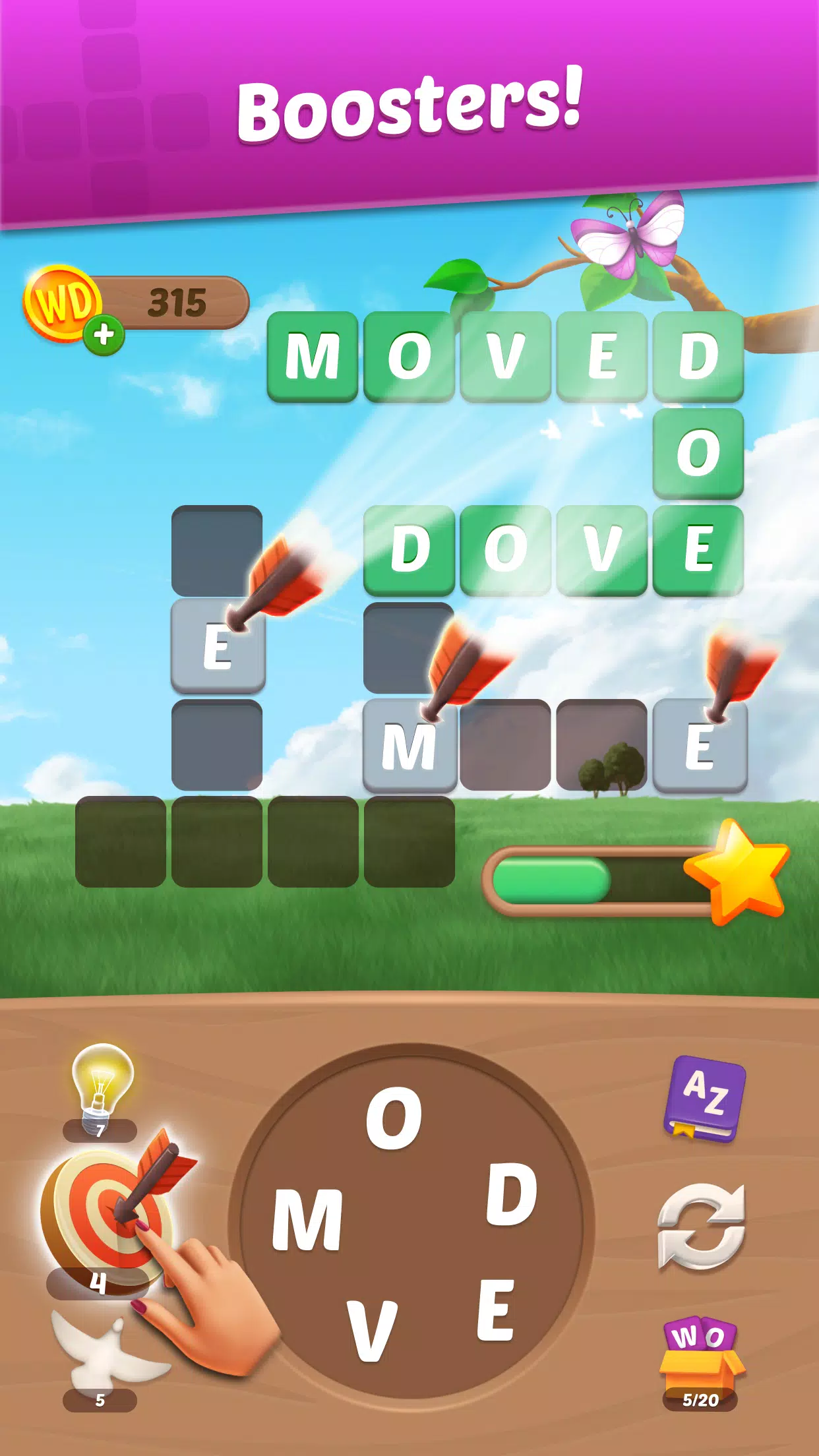 Wordington: Word Hunt & Design应用截图第4张