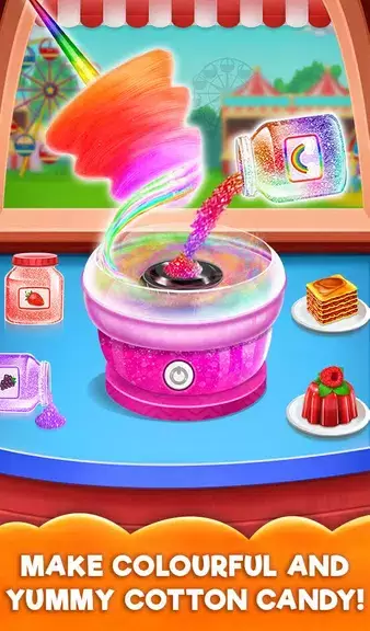 Cotton Candy Shop: Candy Maker Ảnh chụp màn hình 1