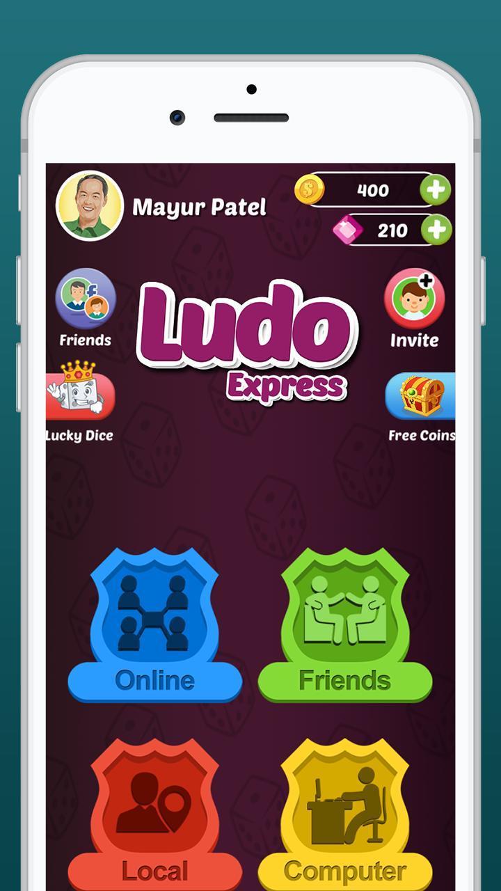 Ludo Express : Online Ludo スクリーンショット 1