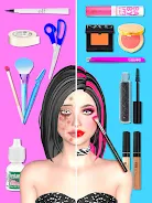 Lip Art Beauty Makeup Games Captura de pantalla 3