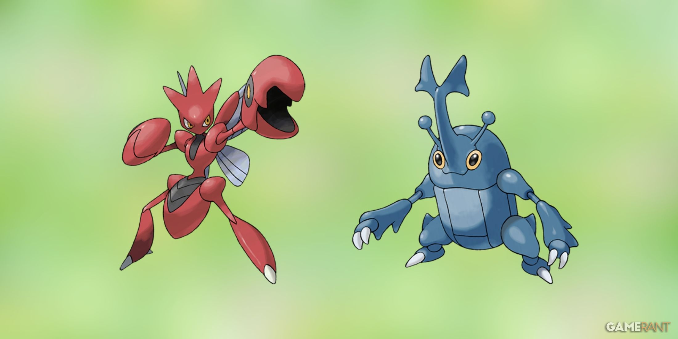 La fusión Heracross-Scizor desata doble poder en el arte Pokémon