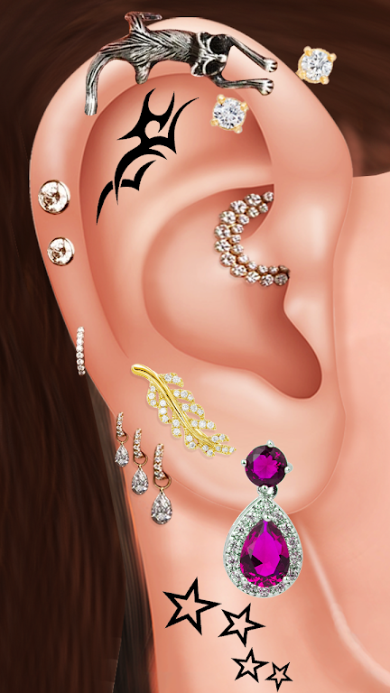 Ear Wax Salon:ASMR Doctor Game スクリーンショット 1