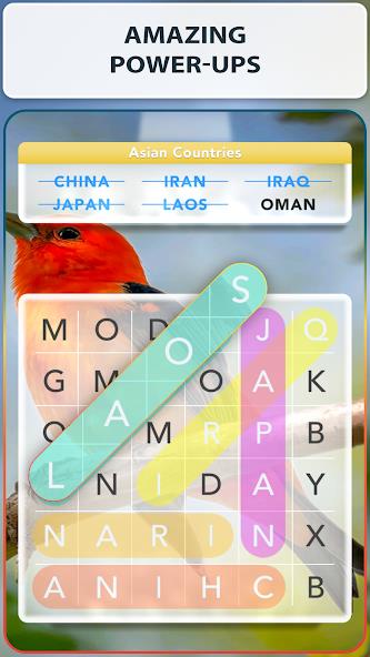 Word Search Nature Puzzle Game Mod Screenshot 3