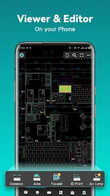 DWG FastView - CAD도면뷰어&DWG 편집기 스크린샷 1