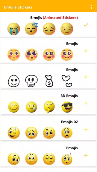 Emoji Stickers WASticker Screenshot 2