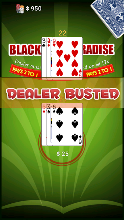 BlackJack Paradise Tangkapan skrin 2