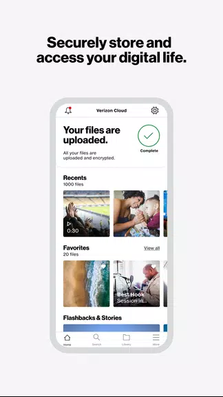 Verizon Cloud Capture d’écran 1