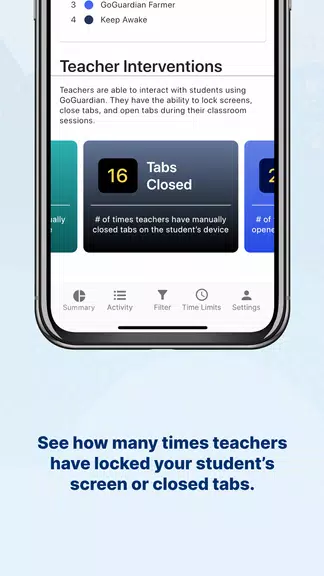 GoGuardian Parent App Capture d’écran 2