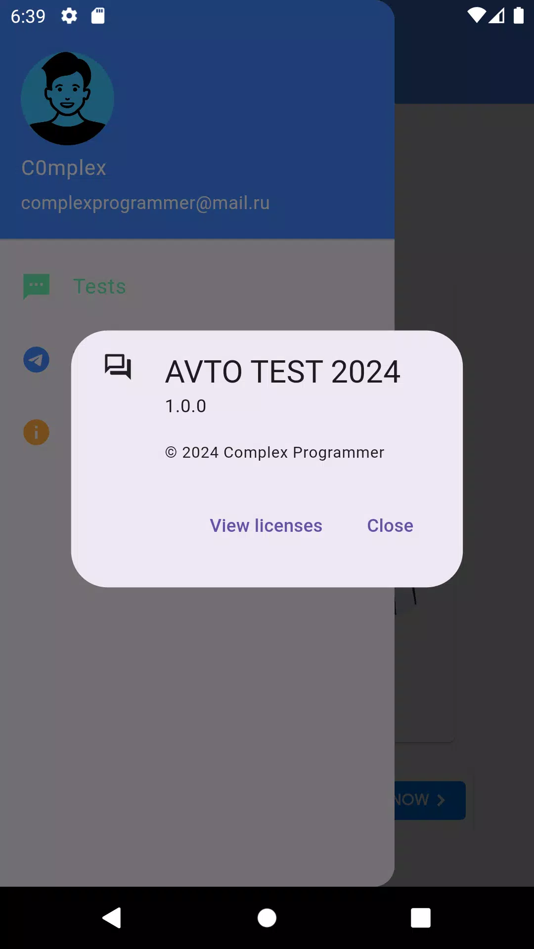 AVTO TEST 2024 Capture d’écran 3