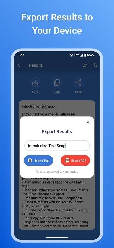 Text Snap - Image to Text স্ক্রিনশট 4