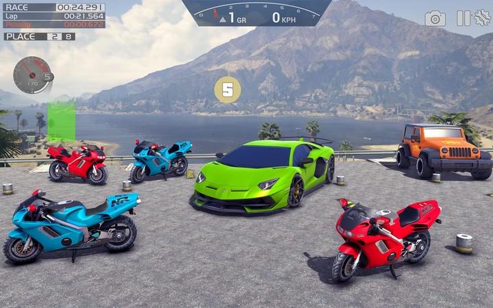 Crazy Stunt Rider GT Bike Game Screenshot 2