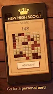 Woodoku - Wood Block Puzzle Captura de tela 2